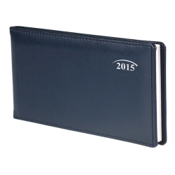 Еженедельник 2015 карман. Soft срб/т синий