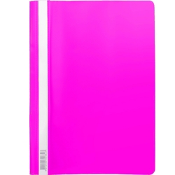 Швидкозшивач п/е А4 Donau рожевий (10шт/пак)