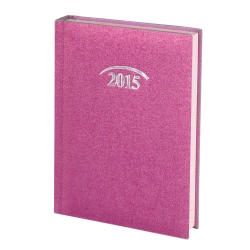 Ежедневник 2015 карман. Diamond срб/т розовый