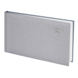 Еженедельник 2015 карман. Diamond срб/т серебристый