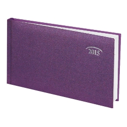 Еженедельник 2015 карман. Diamond срб/т фиолетовый