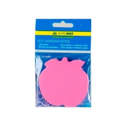 Клейкий папір д/запису 50л ЯБЛУКО неон асорті  - Фото 5