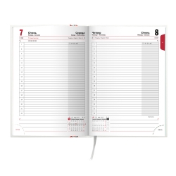 Щоденник 2016 Стандарт Графо білий, укр. орнамент 2 - Фото 4