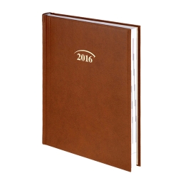 Щоденник 2016 Стандарт Miradur з/т коричневий