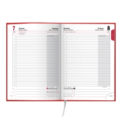 Щоденник 2016 Стандарт Miradur з/т яскраво-червоний - Фото 4