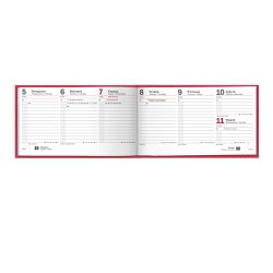 Щотижневик 2016 кишеньк. Lizard з/т червоний - Фото 4