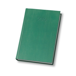 Щоденник 2016 кишеньк. ТЕКСТИЛЬ слп/т зелений