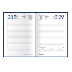 Щоденник 2016 кишеньк. ТЕКСТИЛЬ слп/т червоний - Фото 4