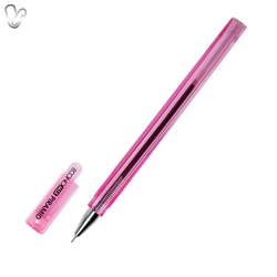 Ручка гелева Economix Piramid червона 0.5мм