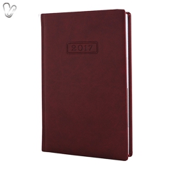 Щоденник 2017 Стандарт VIVELLA слп/т бордовий