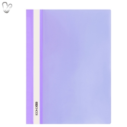 Швидкозшивач п/е А4 Economix фіолетовий