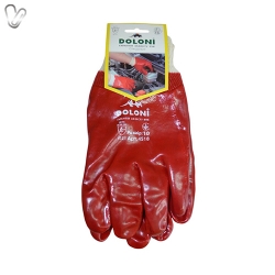 Рукавиці Doloni 4518 х/б з повним покриттям, розмір 10