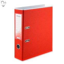 Папка-реєстратор двосторон. BiColor 7,5cм А4 червона Delta D1716-06C