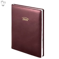 Щоденник 2018 Стандарт Soft з/т бордовий