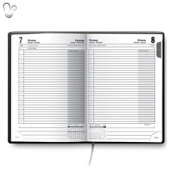 Щоденник 2018 Стандарт Soft срб/т синiй - Фото 4