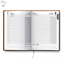 Щоденник 2018 Стандарт Soft з/т коричневий - Фото 4