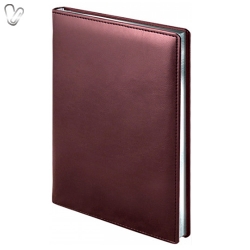 Щоденник 2018 Бiзнес Soft б/т бордовий