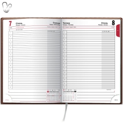 Щоденник 2018 Стандарт LaFontaine слп/т коньячний - Фото 4