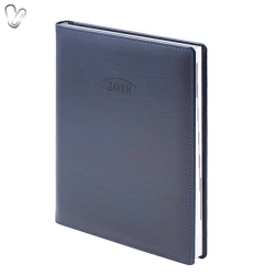 Щоденник 2018 Стандарт LaFontaine слп/т синій