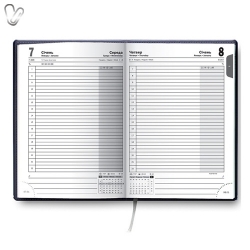 Щоденник 2018 Стандарт LaFontaine слп/т синій - Фото 4