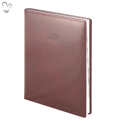 Щоденник 2018 Стандарт LaFontaine слп/т бордо