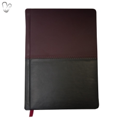 Щоденник 2018 Стандарт Quattro б/т бордовий+чорний