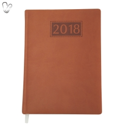 Щоденник 2018 Стандарт Gentle слп/т коричневий