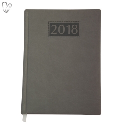 Щоденник 2018 Стандарт Gentle слп/т сірий