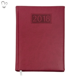 Щоденник 2018 Стандарт Gentle слп/т бордовий