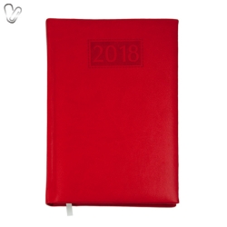 Щоденник 2018 Стандарт Gentle слп/т червоний