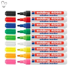 Маркер крейдовий Edding Window e-4095 2-3 мм круглий салатовий