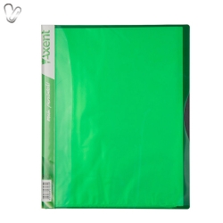 Папка з 40 файлами А4 салатова Axent 1140-09-A
