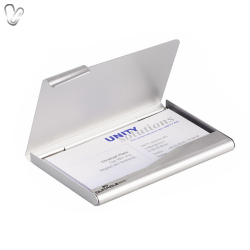 Візитниця карманна металева Durable 2415 23, 20 візиток - Фото 4