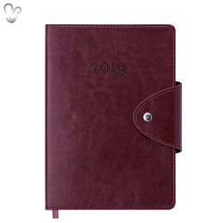 Щоденник 2019 Стандарт Business слп/т бордовий