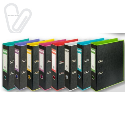 Папка-реєстратор двостор. Buromax STYLE 5cм А4 помаранчева/чорна