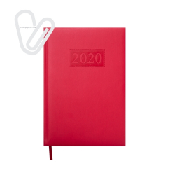 Щоденник дат. 2020 GENTLE(Torino), A5, 336 стор., червоний