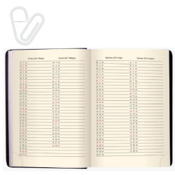 Щотижневик датов.  2022 DONNA, A4,синій - Фото 9