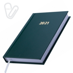 Щоденник датов.2021 STRONG, L2U, A6, зелений, бумвініл - Фото 6