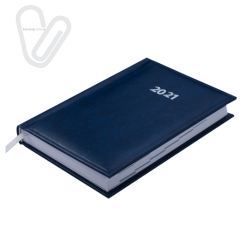 Щоденник датов.2021 BASE (Miradur), L2U, A6, синій, бумвініл/поролон - Фото 10