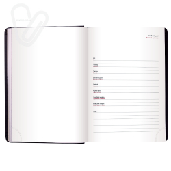 Щоденник датов.2021 BASE (Miradur), L2U, A6, синій, бумвініл/поролон - Фото 10