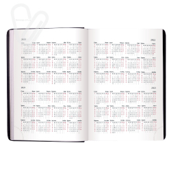 Щоденник датов.2021 BASE (Miradur), L2U, A6, синій, бумвініл/поролон - Фото 10