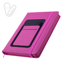 Щоденник датов. 2021 COMBI, L2U,A5, малиновий, штучна шкіра/поролон - Фото 9