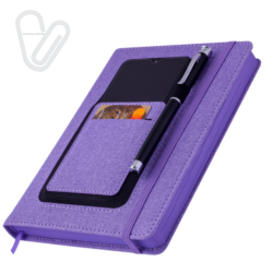 Щоденник датов. 2021 COMBI, L2U, A5, синій, штучна шкіра/поролон - Фото 9