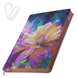 Щоденник датов. 2021 CHERIE, A5, т.-бірюзовий, штучна шкіра - Фото 8