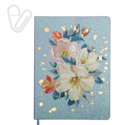 Щоденник датов. 2021 CHERIE, A5, св.-блакитний, штучна шкіра