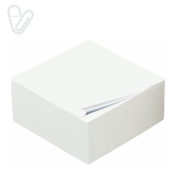 Блок паперу д/заміток 85*85 800л неклеєний білий