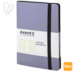Блокнот 125*195 96л клітинка Partner Soft срібний - Фото 7