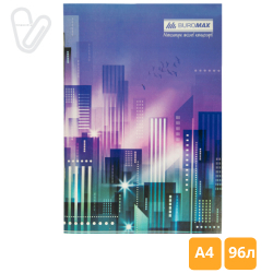 Книга обліку 96л клітинка А4 м'яка обл. офсет JOBMAX - Фото 8