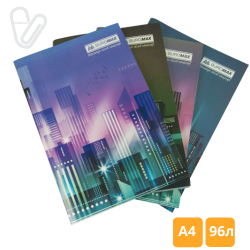 Книга обліку 96л клітинка А4 м'яка обл. офсет JOBMAX - Фото 8