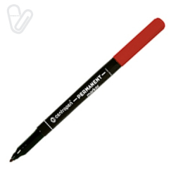 Маркер перманентний Centropen 1мм червоний 2536
